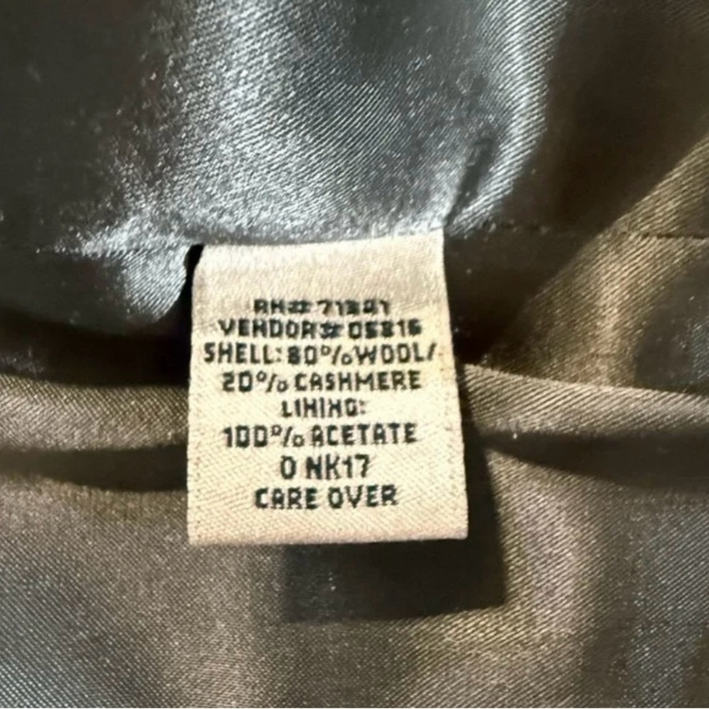 Vintage LL Bean Cashmere Blazer Jacket, Sz 24 - Picture 7 of 8